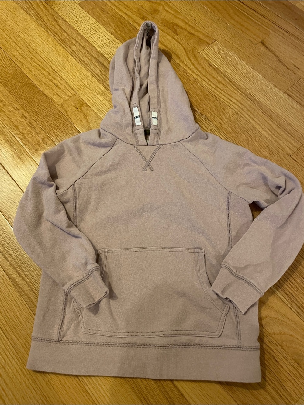 Mini Boden Girls' Dusty Mauve Hooded Sweatshirt